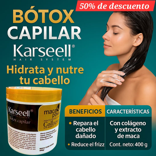 KARSEELL BOTOX CAPILAR 50% DE DESCUENTO
